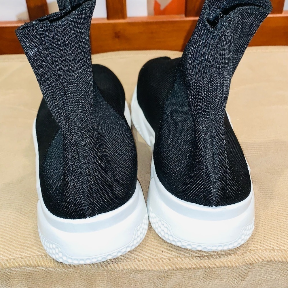 Bamboo Sock High Top Sneakers. - Picture 5 of 12